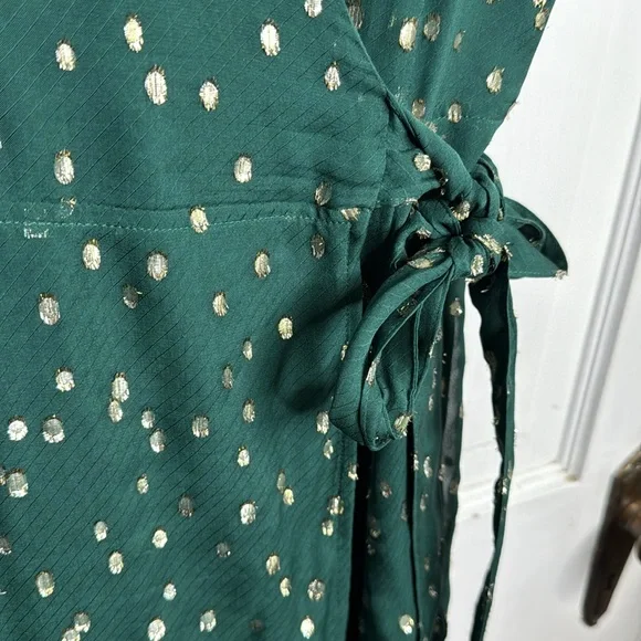 SEZANE Robe Armelle Maxi Wrap Dress Style-Hunting W1480 Sz 36 FR or 4 US - Picture 7 of 14